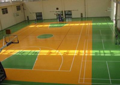 重庆西城技工学校篮球场