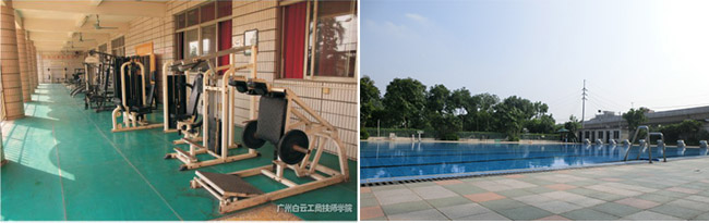 健身房和游泳池